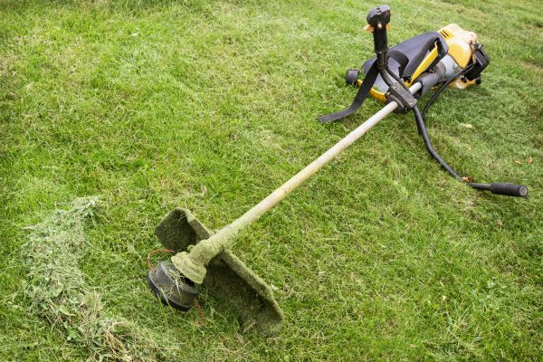 Hillside Weed Whacking in Longview